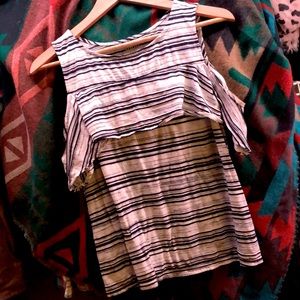 New York & Company semi off-shoulder tank